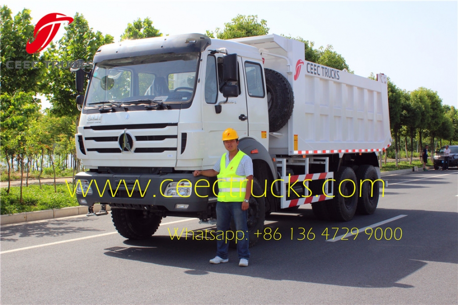 best beiben 50T tipper truck sale