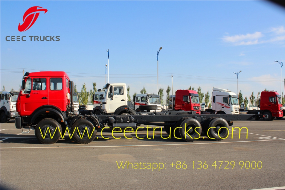 beiben 12 wheelers tipper trucks for congo