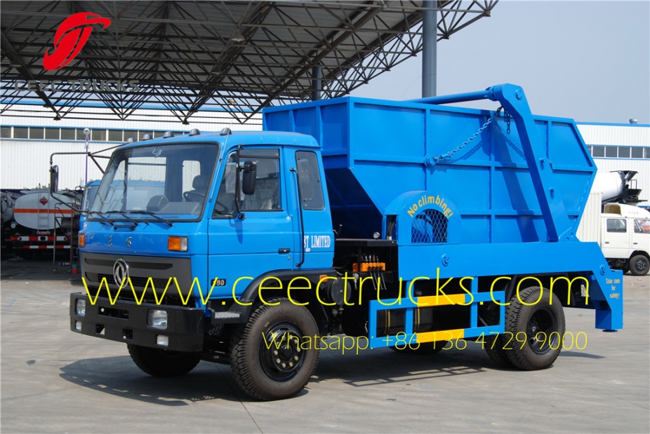 best dongfeng 10 CBM skip loader truck