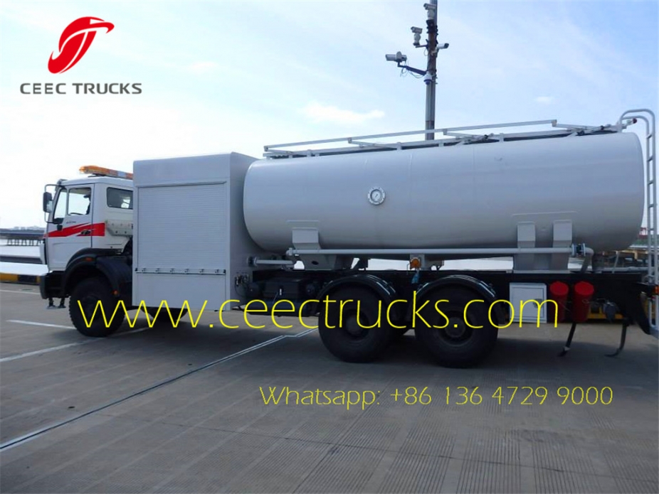 best congo beiben military 6*6 fuel tanker truck