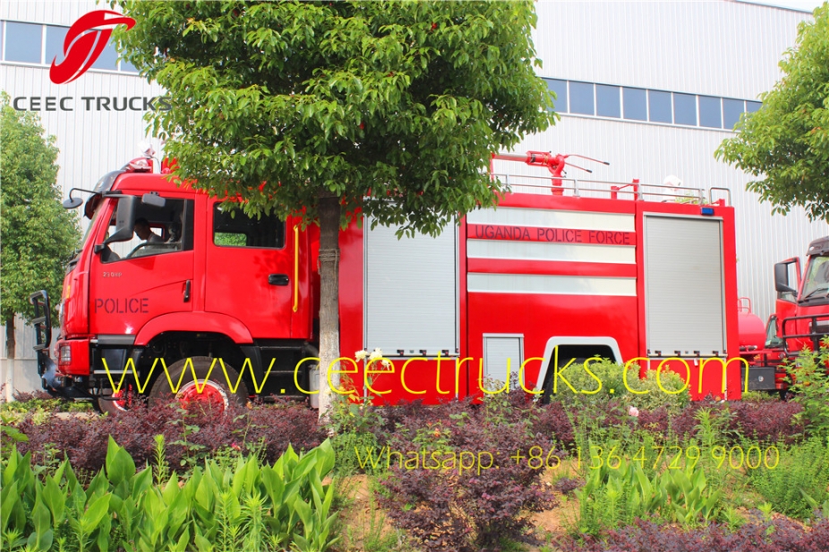 Kenya FAW brand 8000 liters firefighting trucks