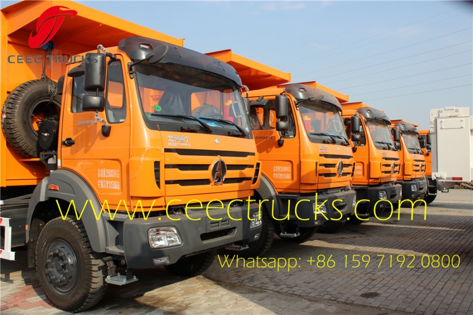 25 tons low price of Beiben tipper truck