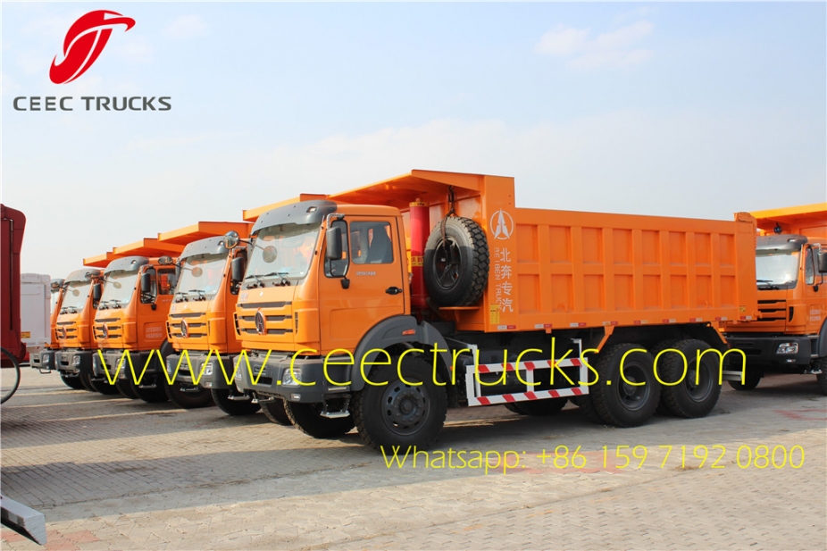 25 tons low price of Beiben tipper truck