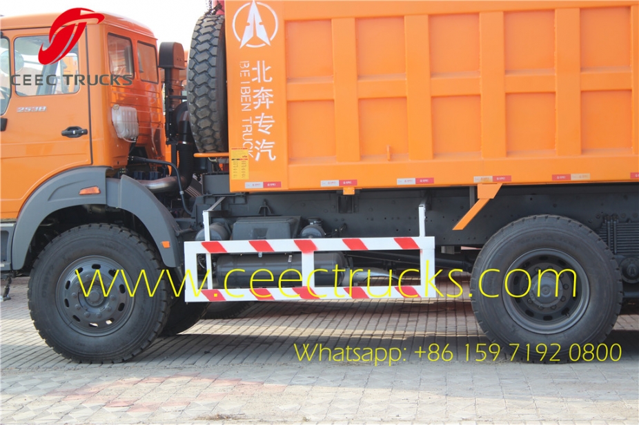 25 tons low price of Beiben tipper truck