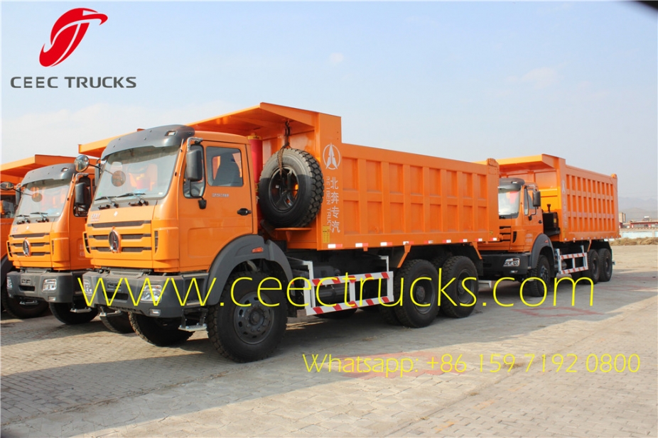 25 tons low price of Beiben tipper truck