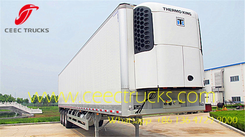 TOP quality 3 axle Refrigerated Semitrailer export Africa