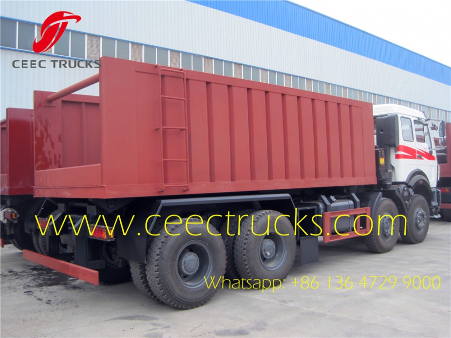 BEI BEN 12 roues camion benne lowest price sale