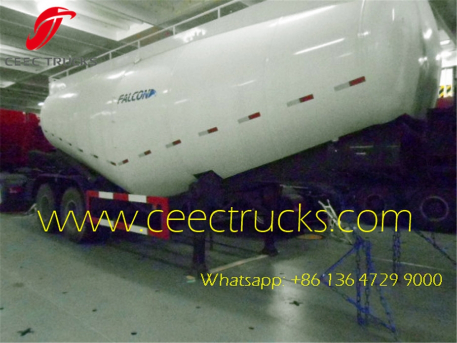 2016 design cement powder tank semitrailer