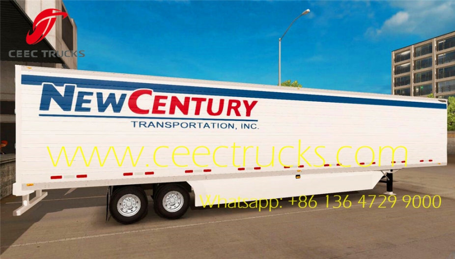 40-60 CBM refrigetated semi-trailer manufacturer lowest price sale