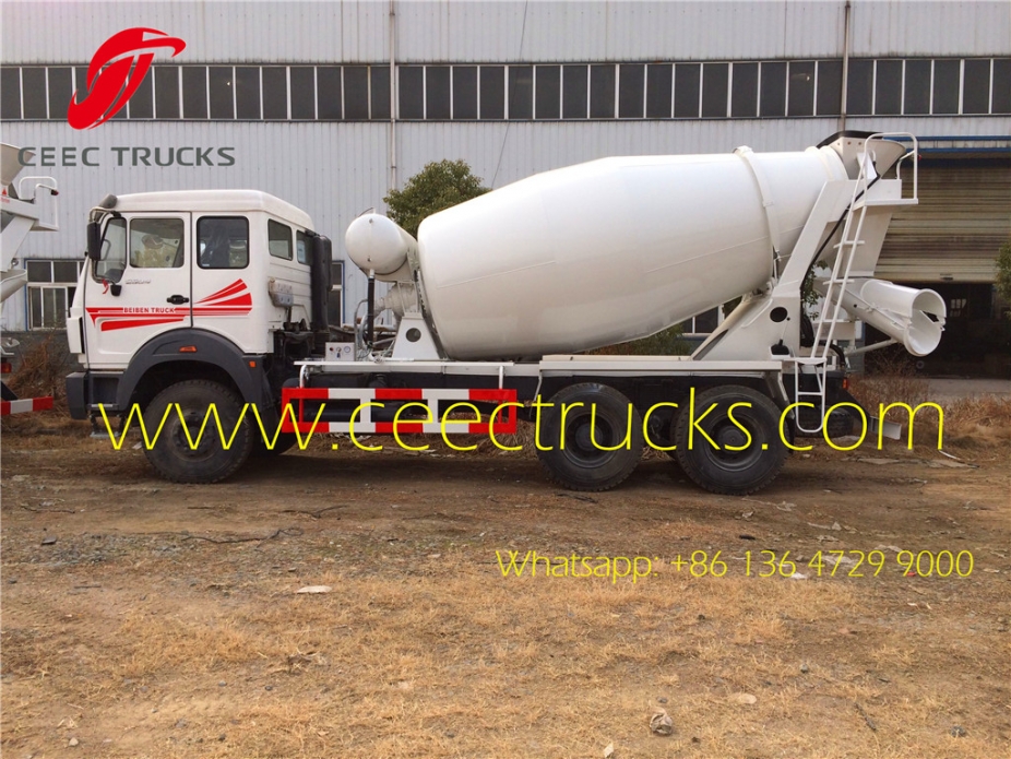 BeiBen NG80B 10m3 concrete mixer truck