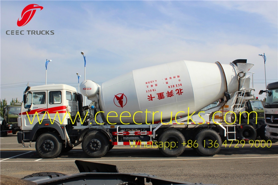 North benz 14 CBM 340HP concrete mixer truck