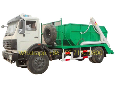 8cbm Skip Bin Truck Right hand Drive Truck Skip Bin Loader