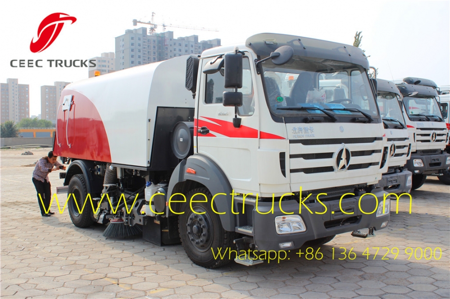 Beiben 8 m³ Road Sweeper Trucks supplier