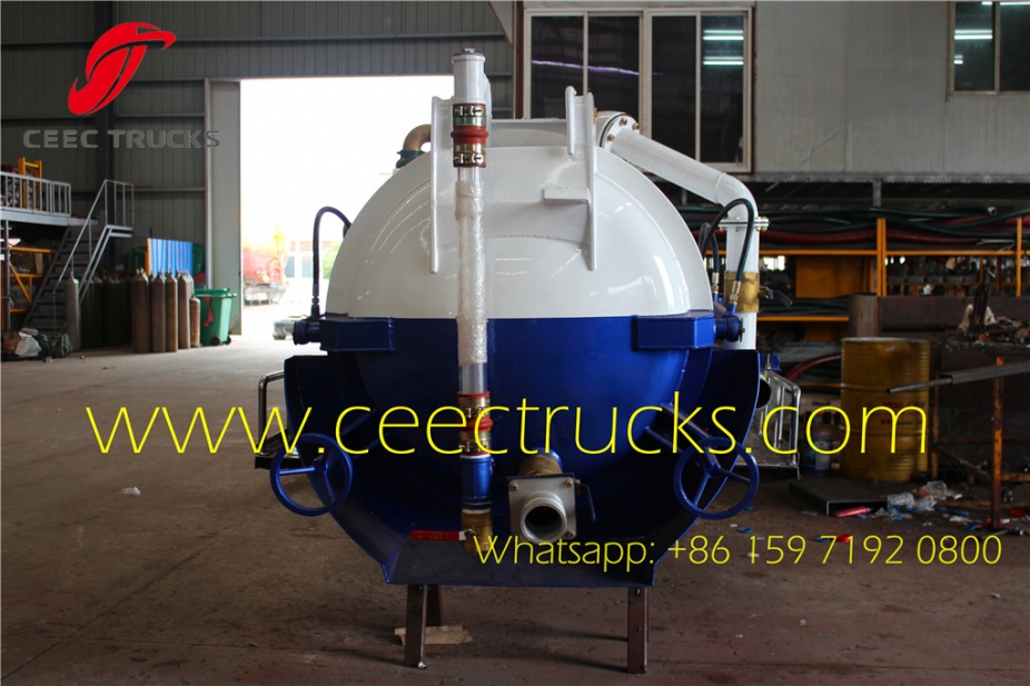 Export model 2000 liters vacuum suction superstructure