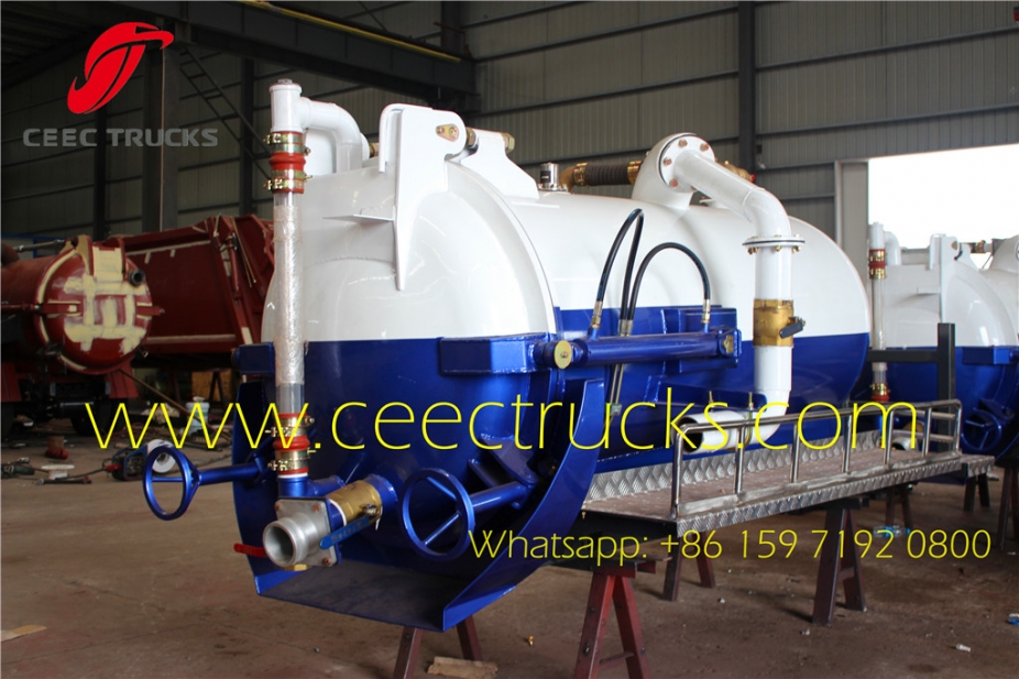 Export model 2000 liters vacuum suction superstructure