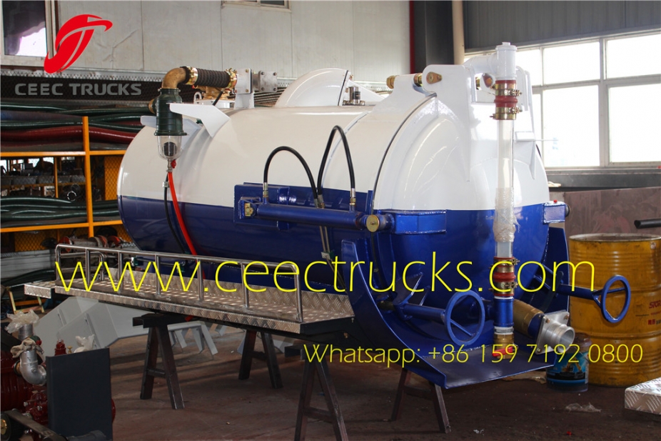 Export model 2000 liters vacuum suction superstructure