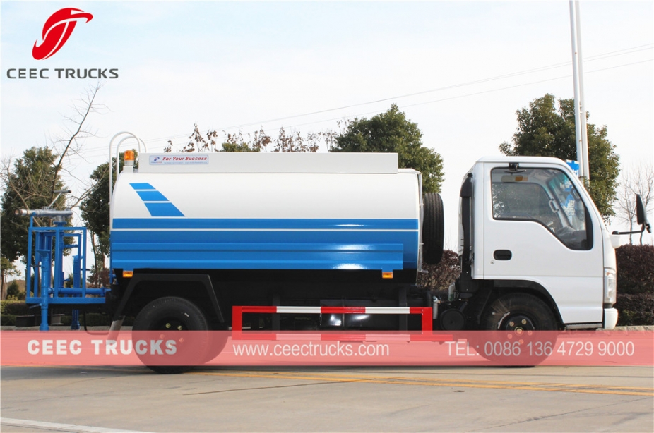 CEEC Hot Sale 5CBM Water Tanker Truck Low Price