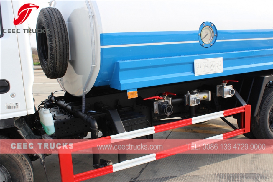 CEEC Hot Sale 5CBM Water Tanker Truck Low Price