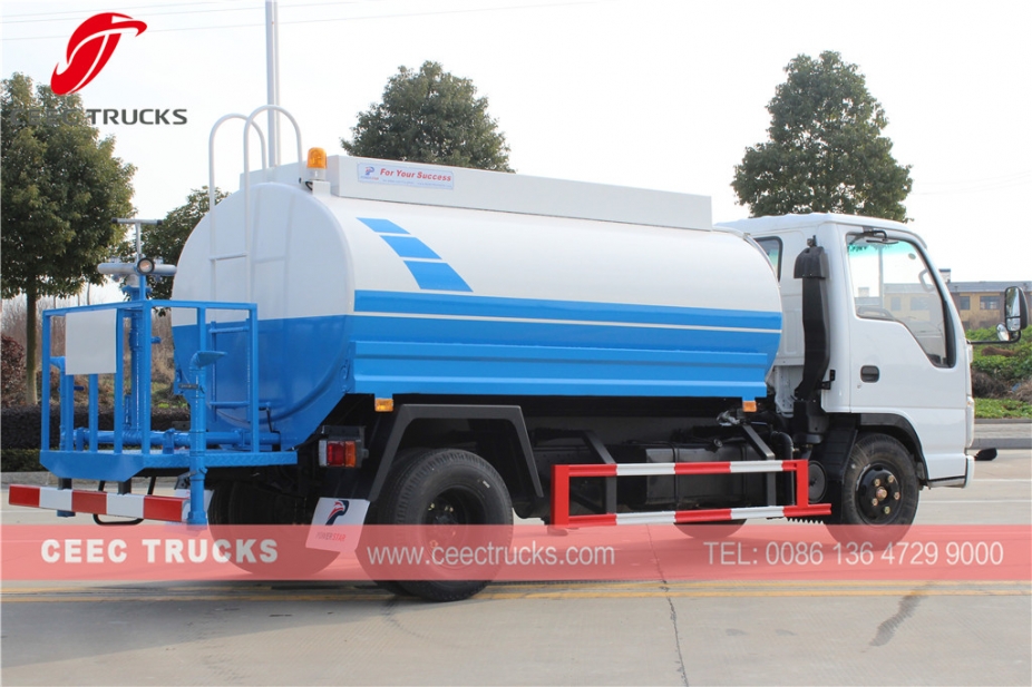 CEEC Hot Sale 5CBM Water Tanker Truck Low Price