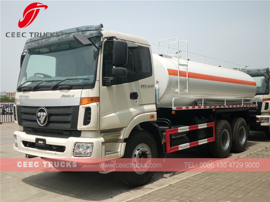 CEEC sale FOTON 20CBM Fuel tanker truck