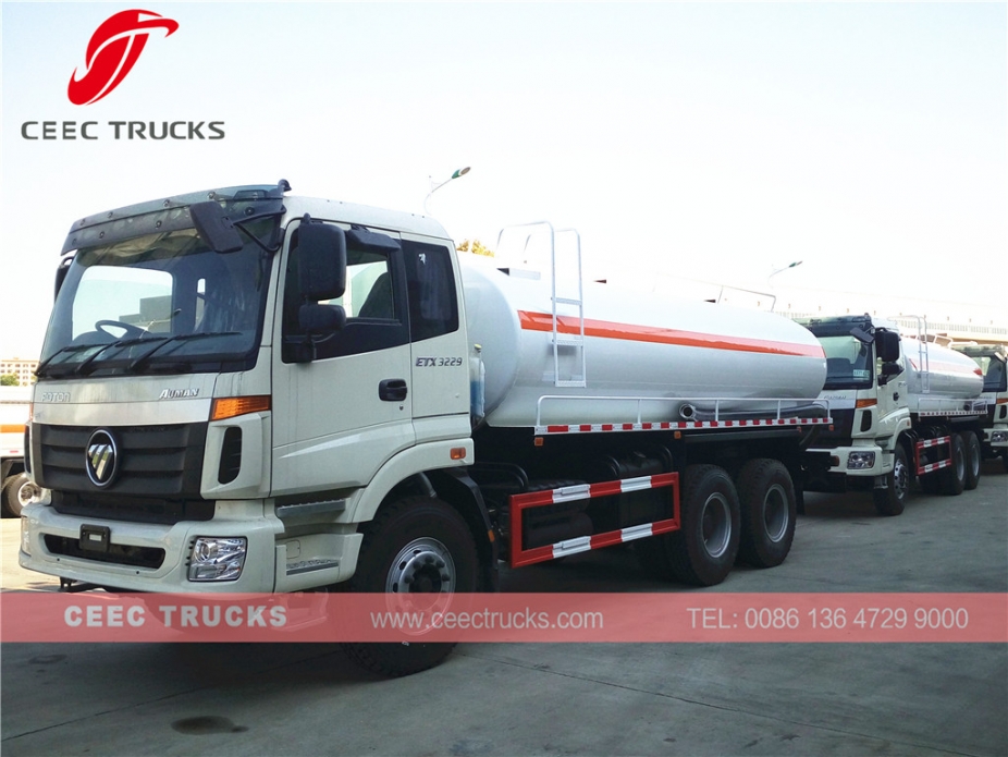 CEEC sale FOTON 20CBM Fuel tanker truck