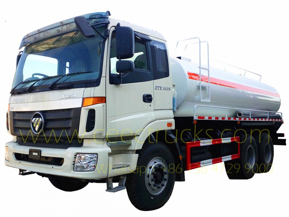 CEEC sale FOTON 20CBM Fuel tanker truck