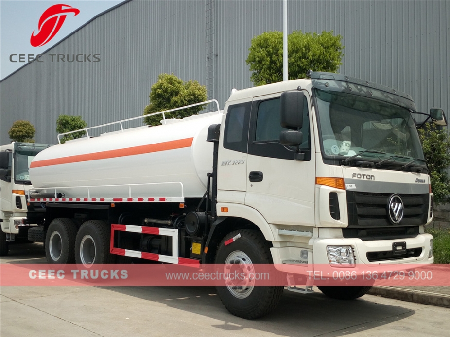 CEEC sale FOTON 20CBM Fuel tanker truck