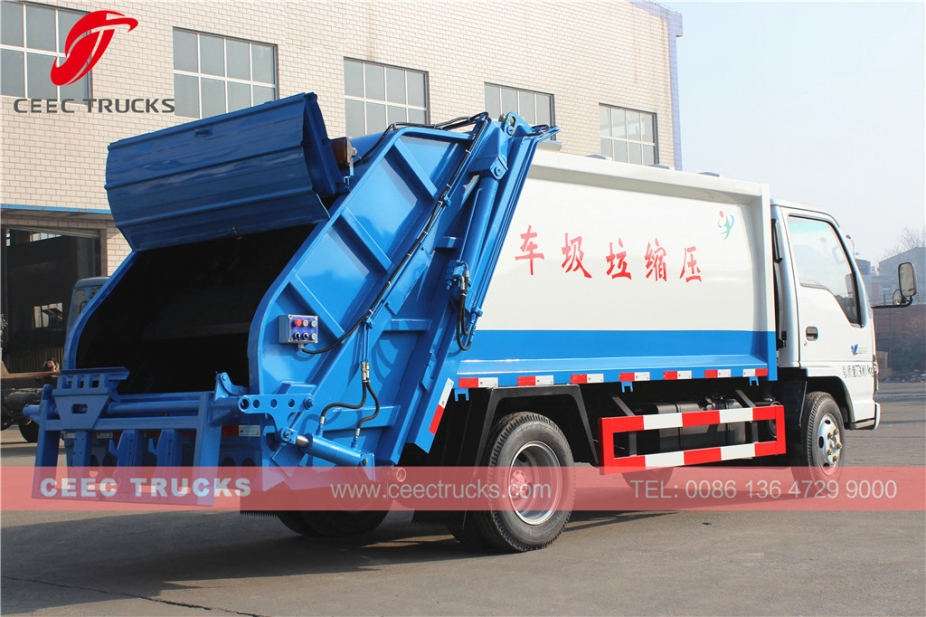 ISUZU 5000L refuse compressed vehicle