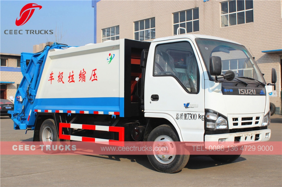 ISUZU 5000L refuse compressed vehicle