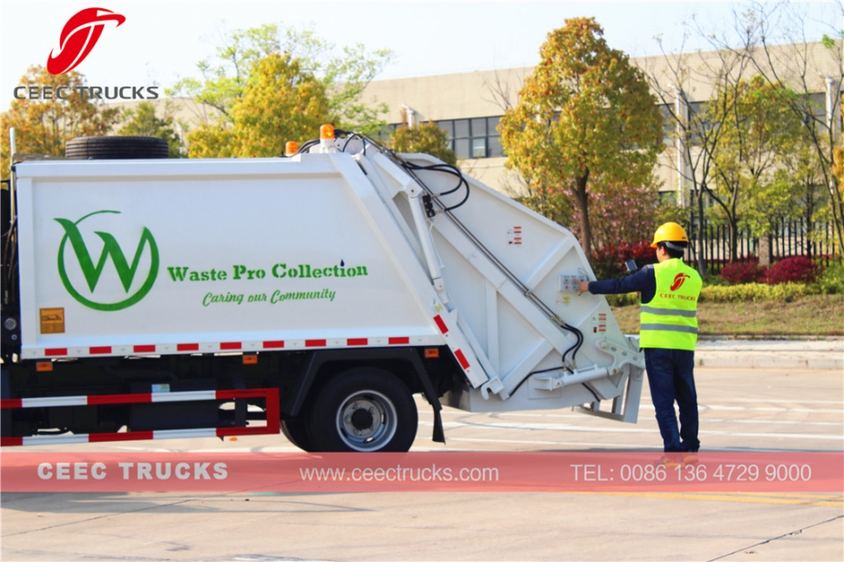 ISUZU 5cbm garbage compactor truck