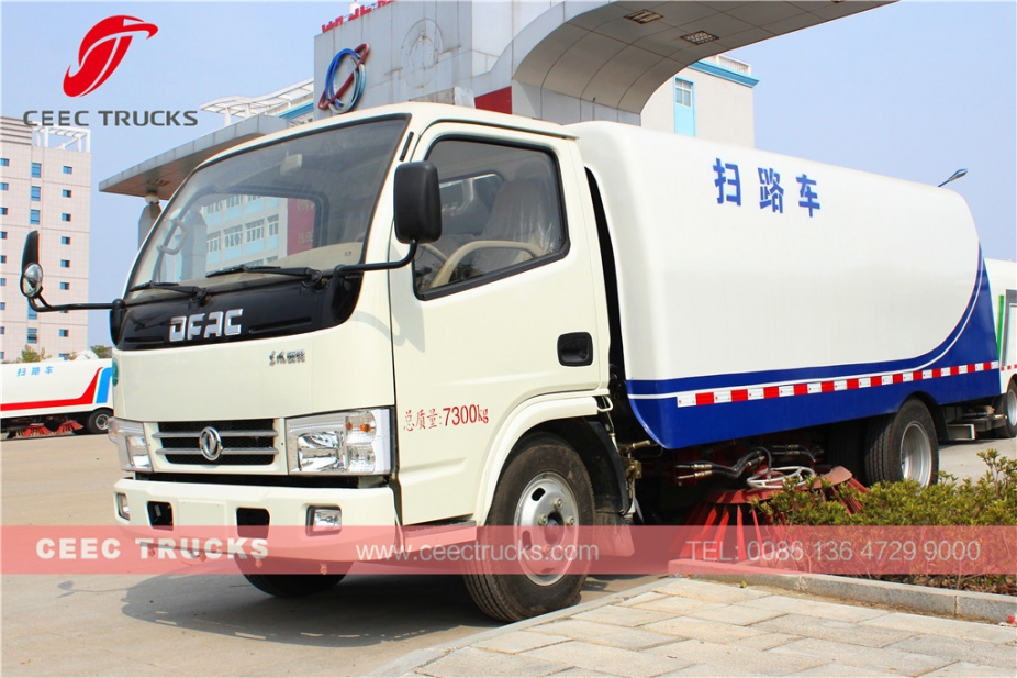 Dongfeng 5CBM road sweeper truck