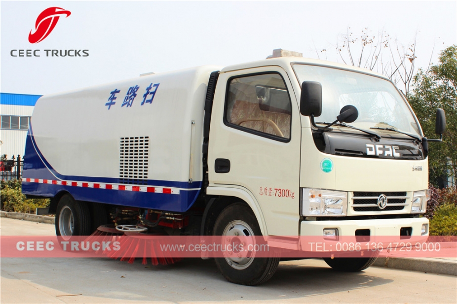 Dongfeng 5CBM road sweeper truck