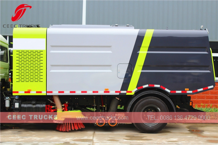 Dongfeng 12,000L road sweeper na sasakyan