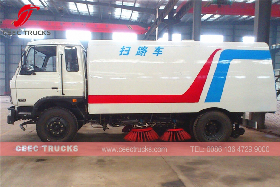 Dongfeng 10,000L road sweeping truck