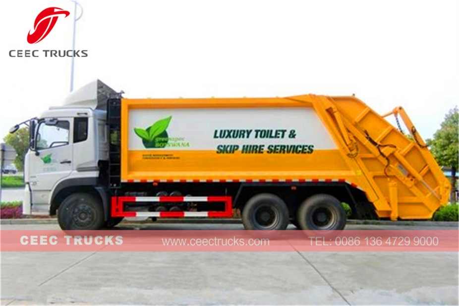 Japan-tech 20 CBM garbage compactor truck