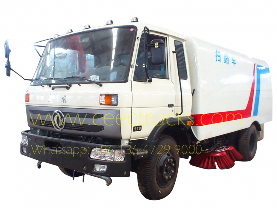 Dongfeng 10,000L road sweeping truck