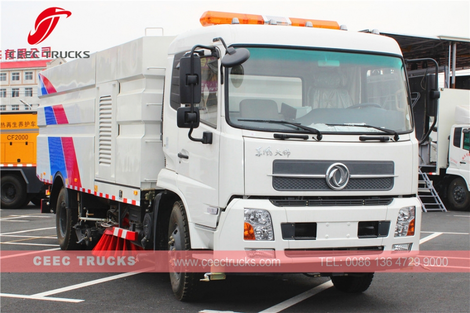 Dongfeng 12,000L road sweeper truck supplier