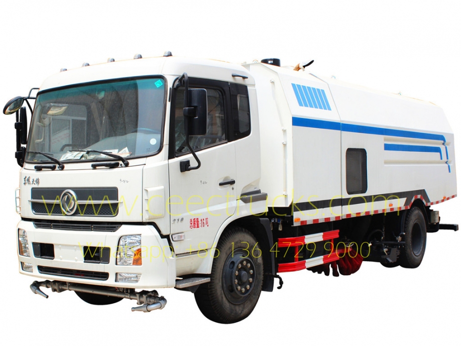 Dongfeng 12CBM road cleaning truck