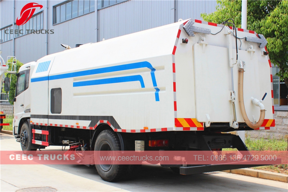 Dongfeng 12CBM road cleaning truck