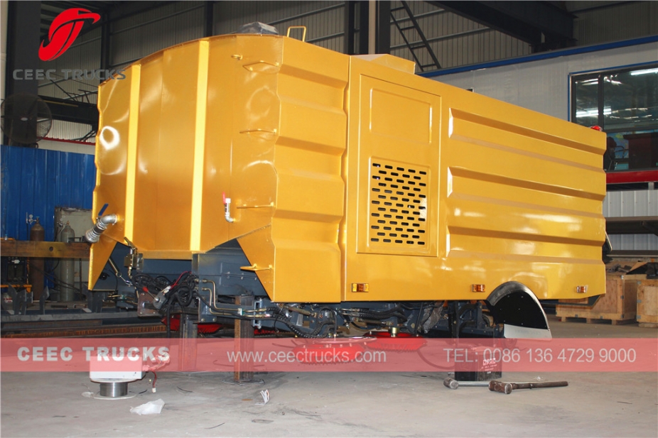 5000L road sweeper Superstructure