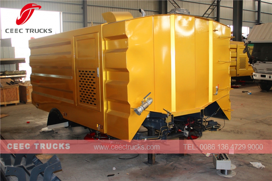 5000L road sweeper Superstructure