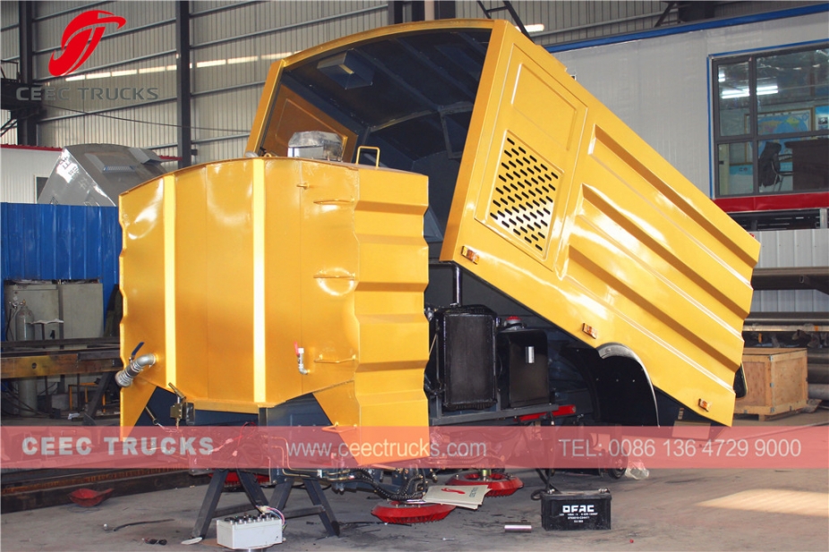 5000L road sweeper Superstructure