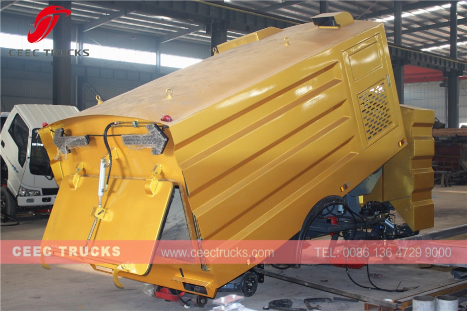 5000L road sweeper Superstructure