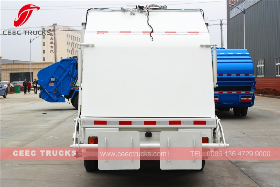 ISUZU 5000L trash compressor na sasakyan