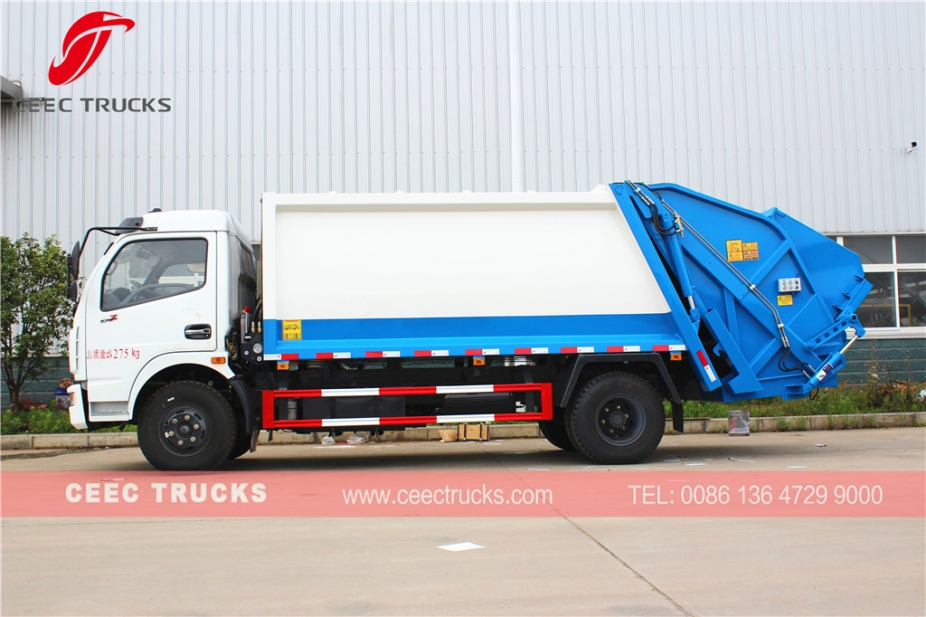 Dongfeng 8CBM garbage compactor truck HOT sale