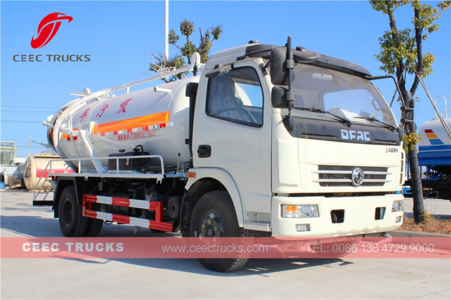 Dongfeng 6,000L Vacuum tanker