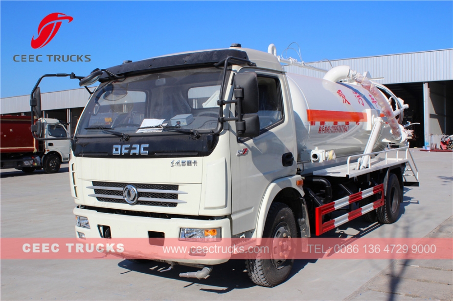 Dongfeng 6,000L Vacuum tanker