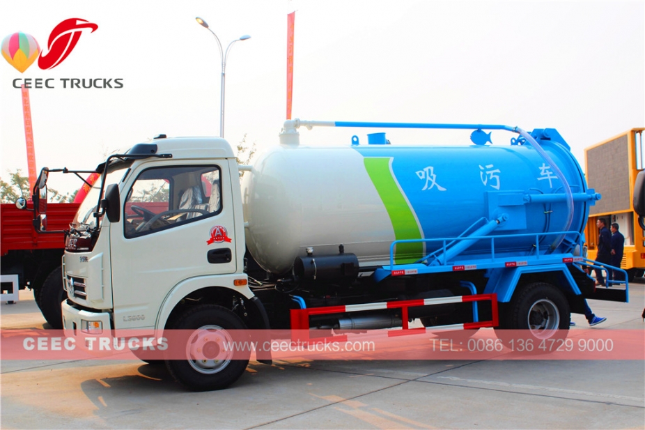 Dongfeng 8,000L Cesspool suction truck