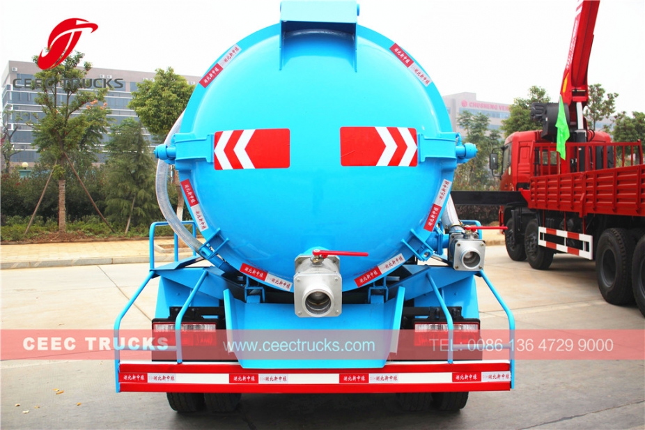 Dongfeng 8,000L Cesspool suction truck