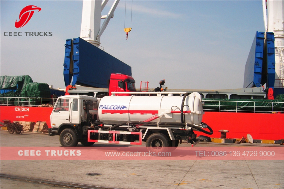 Dongfeng 10,000L vacuum tank truck